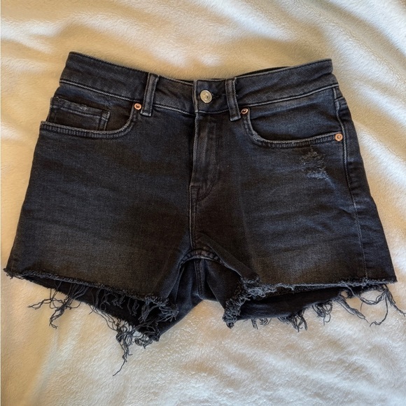 All Saints Pants - All Saints Women's Black Denim Shorts